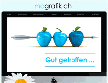 Tablet Screenshot of mcgrafik.ch